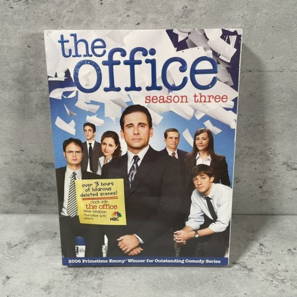 The Office: Season 3 - DVD - Steve Carell - Brand New & Sealed